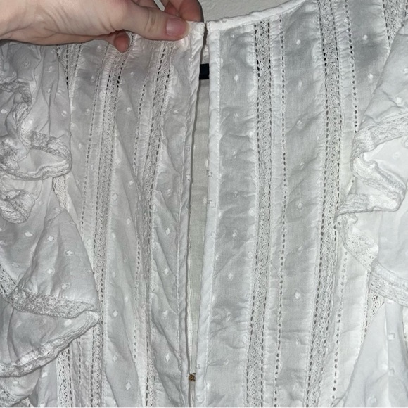 LoveShackFancy Natasha dress white size M. Excellent condition, worn once. - Picture 14 of 14